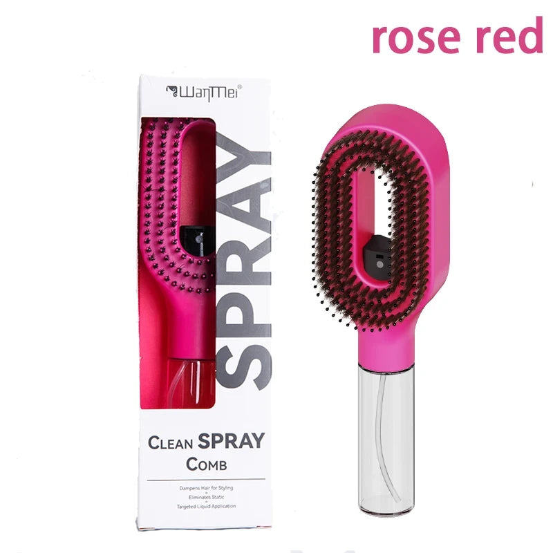 2-in-1 Mist Spray Detangling Brush