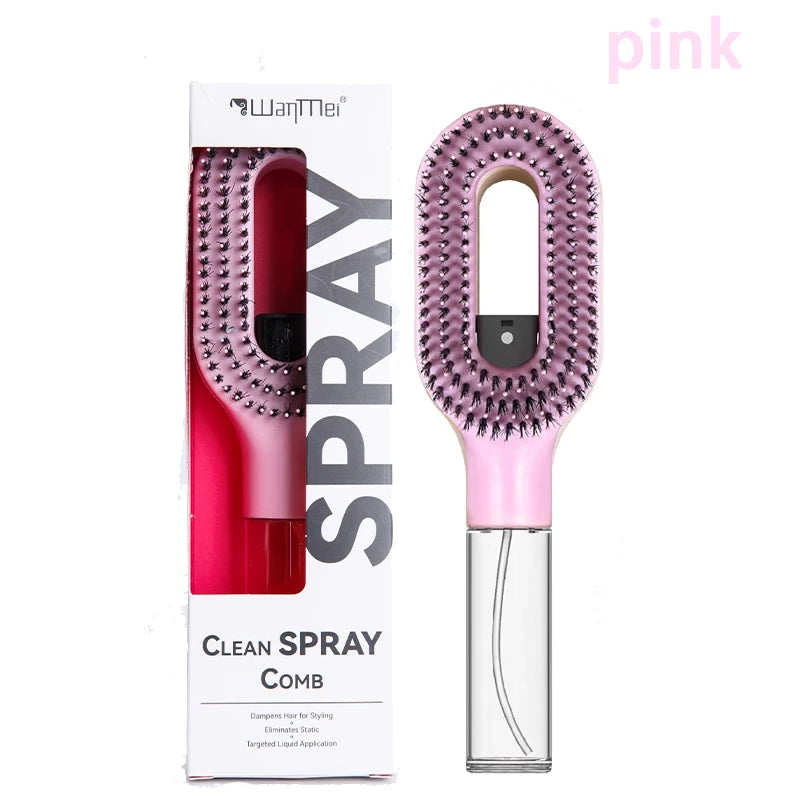 2-in-1 Mist Spray Detangling Brush