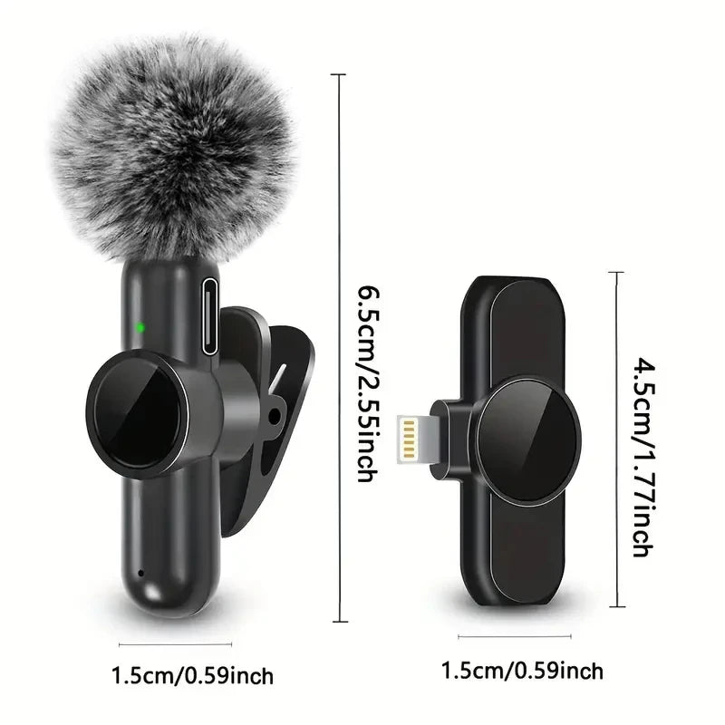 Wireless Smartphone Lavalier Microphone