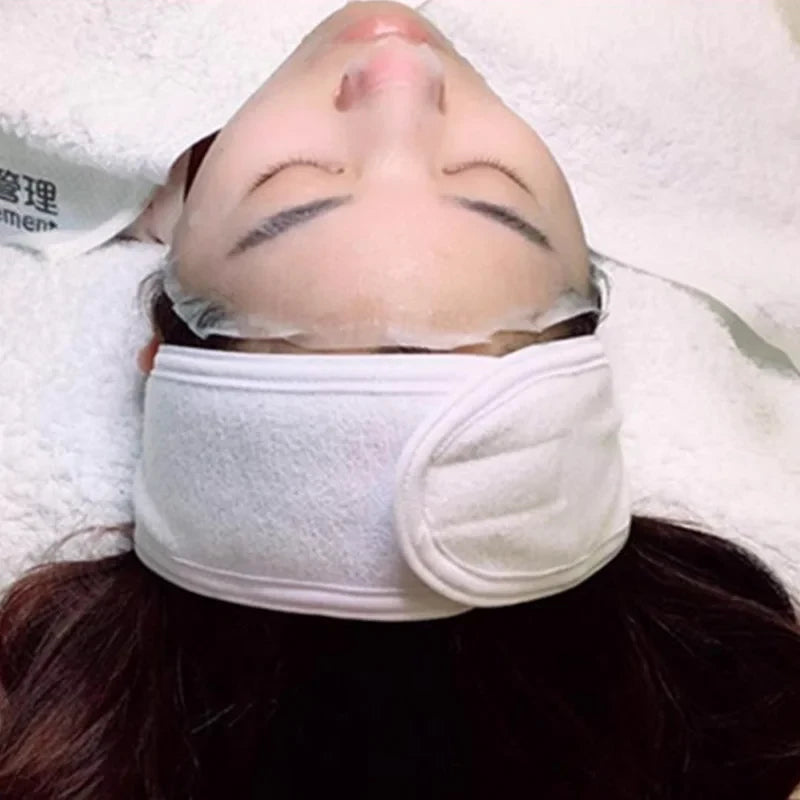 Adjustable Soft Fabric Spa Headband