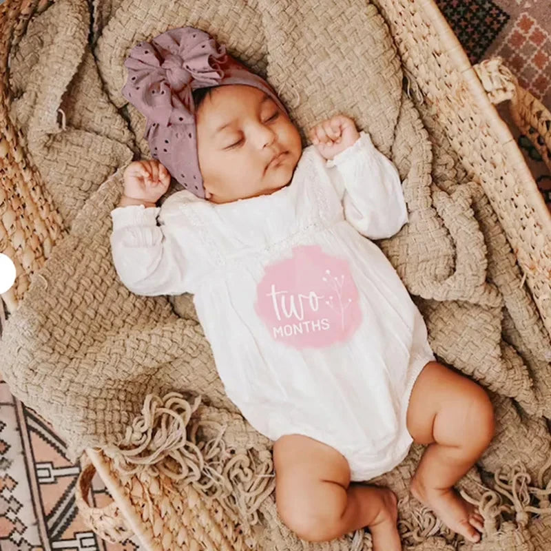 Breathable Mesh Baby Turban Set