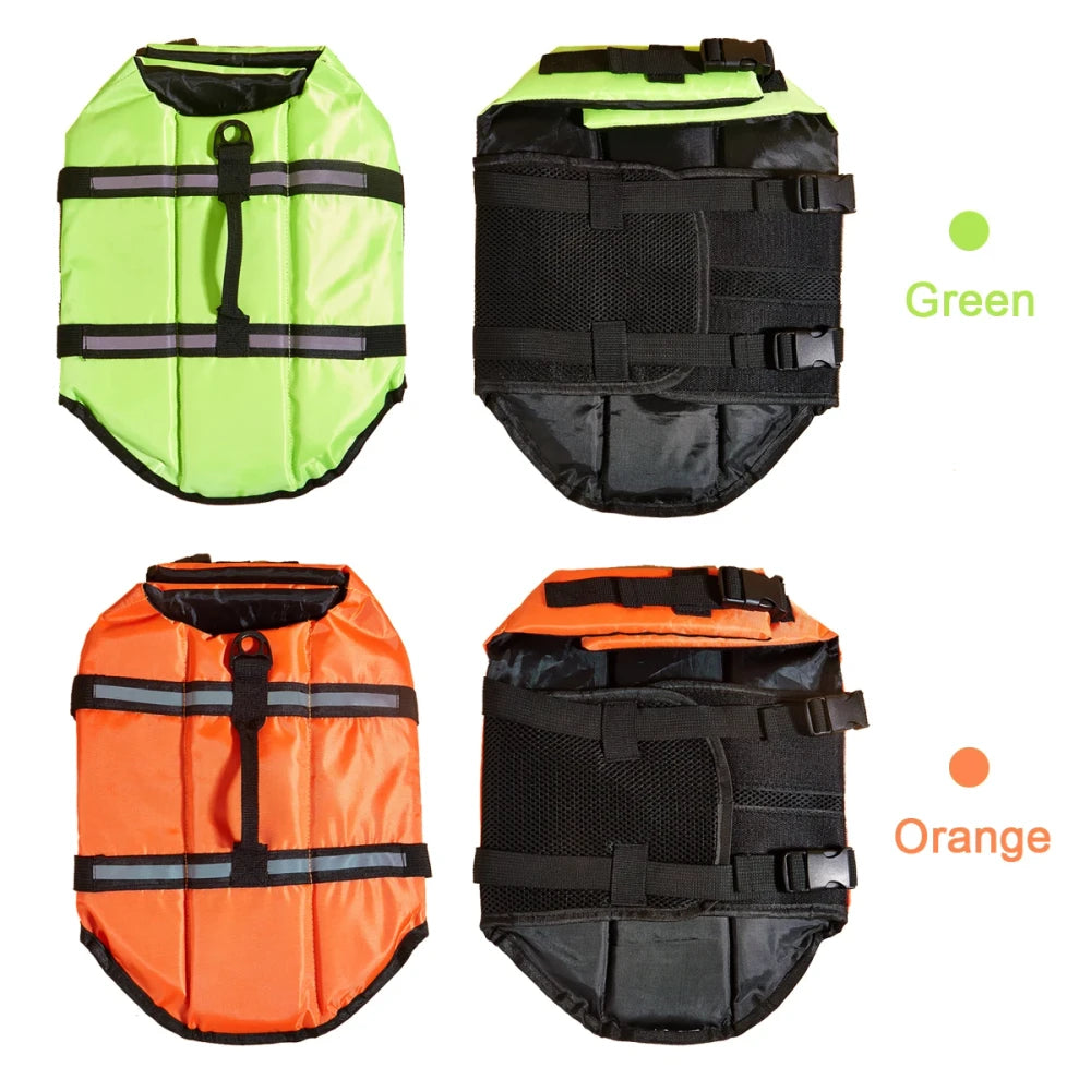 Reflective Dog Swim Vest