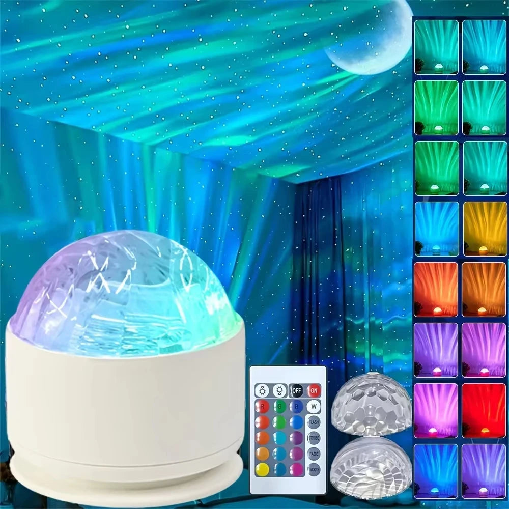 Rotating Galaxy Water Ripple Projector