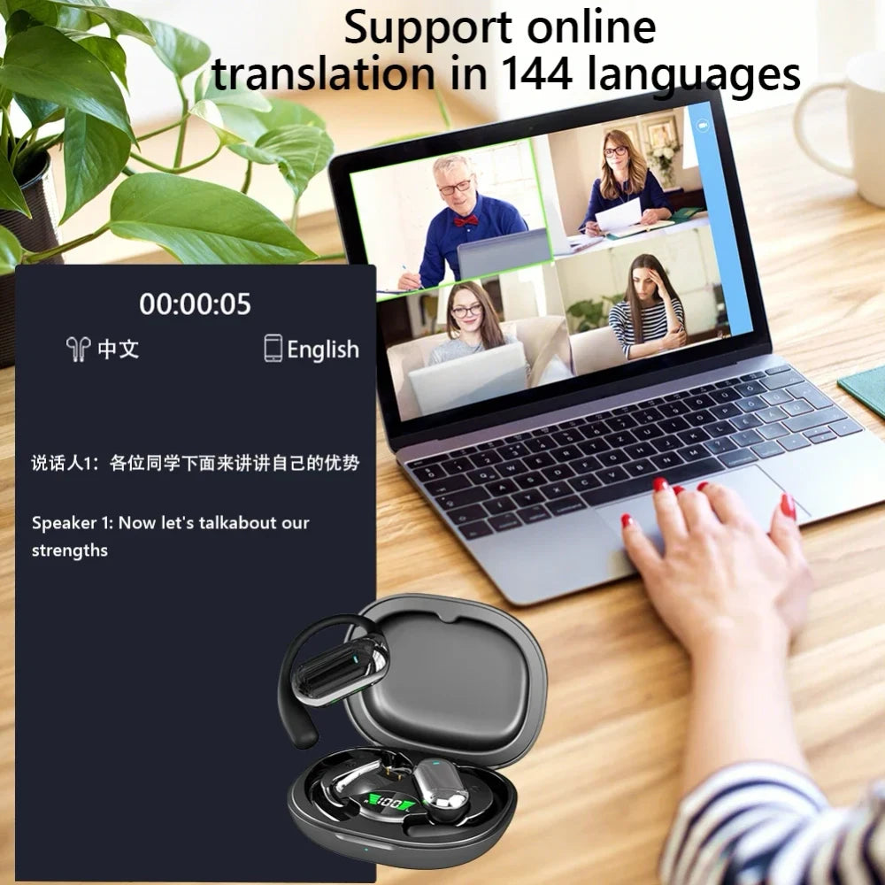 Real-time AI Language Translator Earbuds
