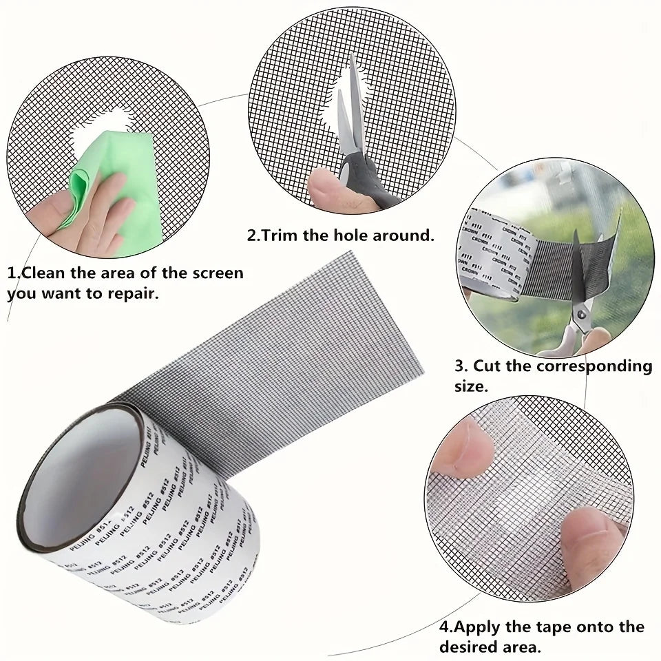 FixIt Heavy-Duty Window Screen Patch