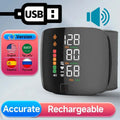 Smart Voice Wrist BP Monitor