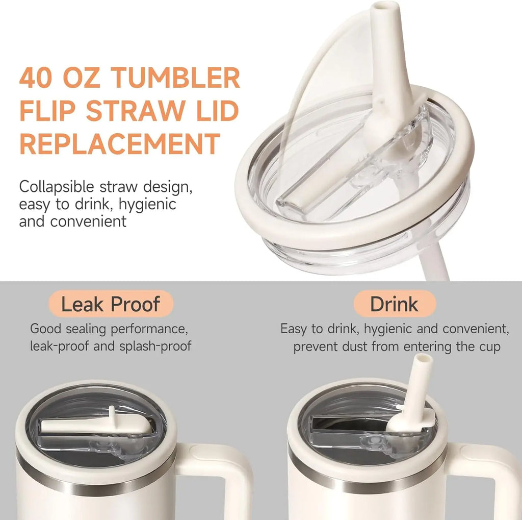Rugged Flip Straw Tumbler Lid