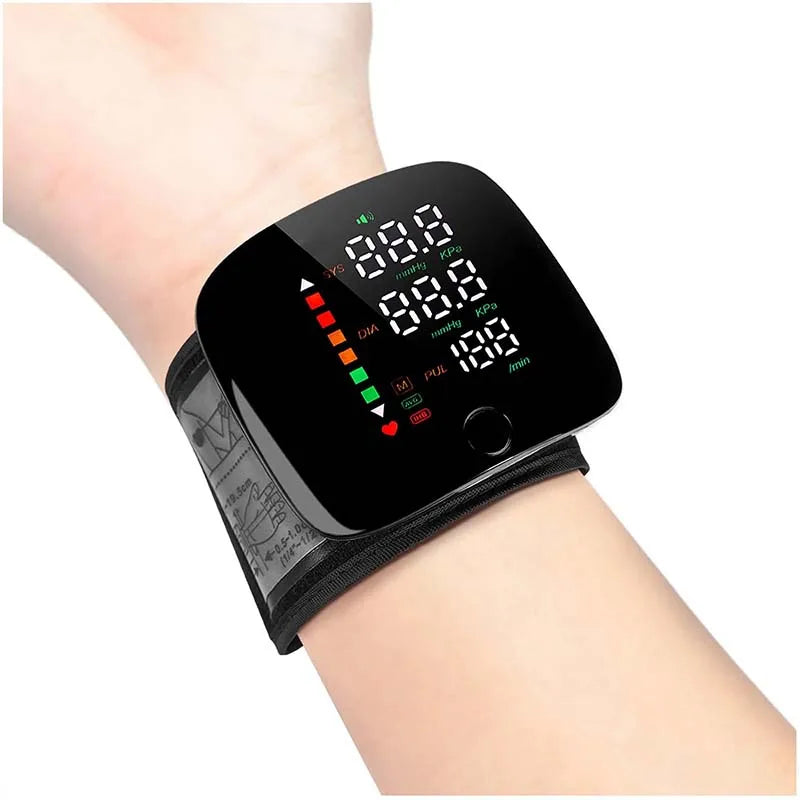Smart Voice Wrist BP Monitor