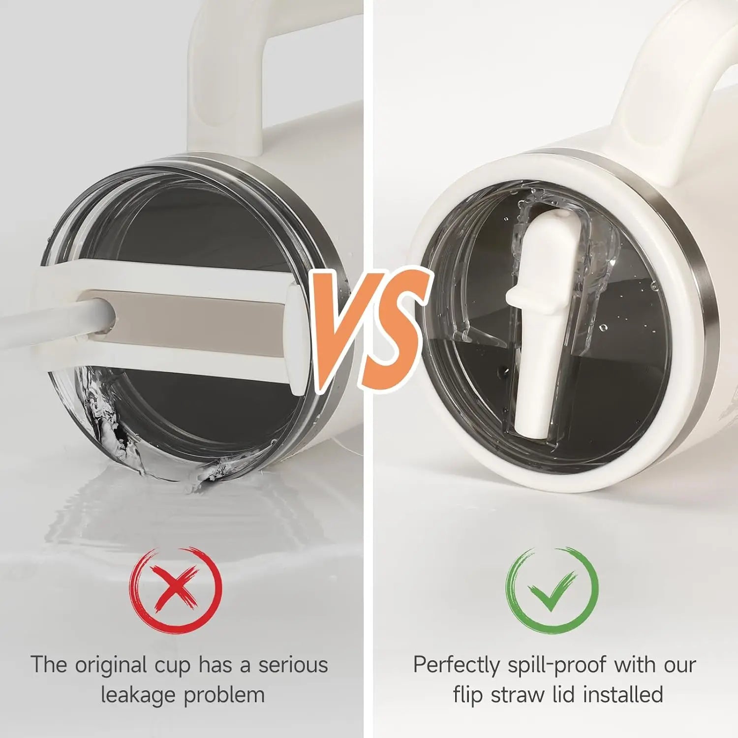 Rugged Flip Straw Tumbler Lid